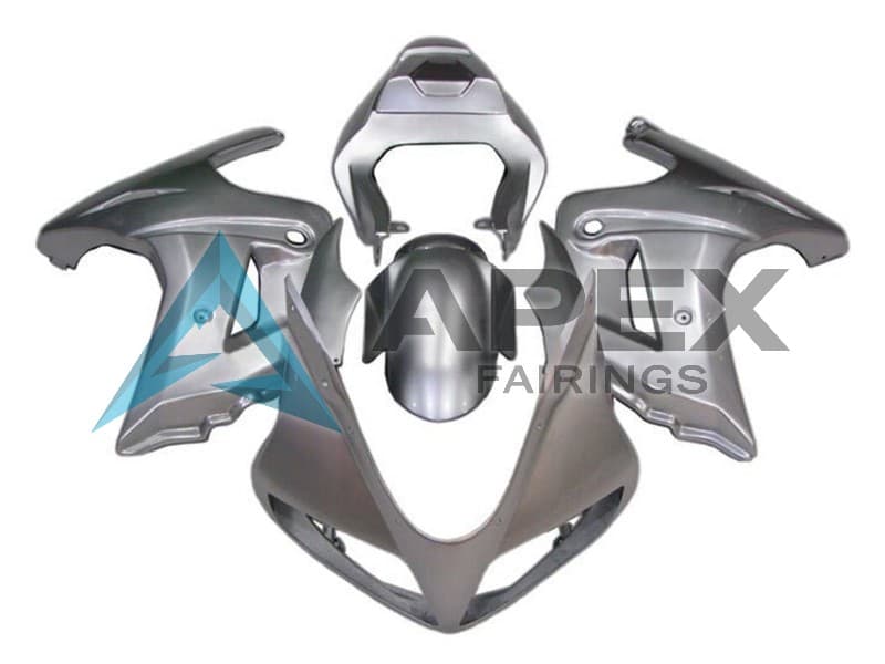 Silver - Suzuki SV650 Pointy (2003-2013) ABS Fairings | Apex Fairings