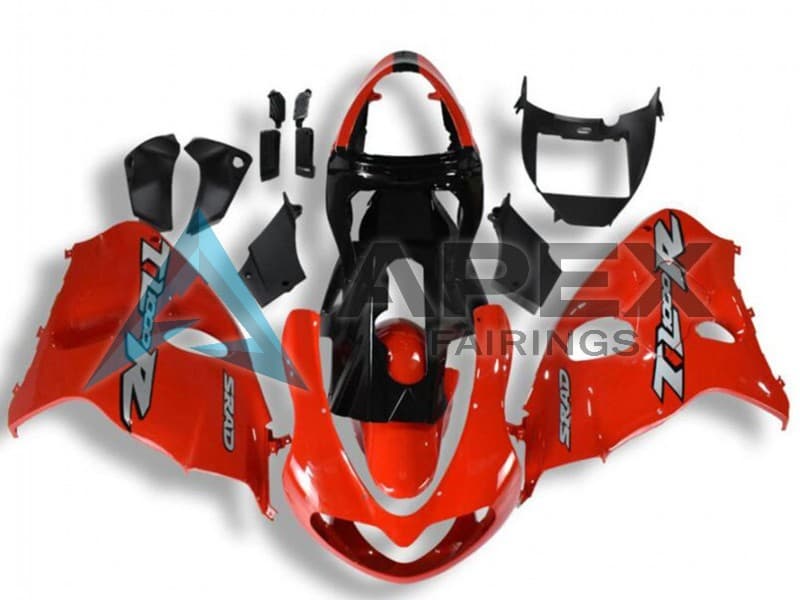 Red Silver Glossy Black - Suzuki TL11000R (1998-2003) ABS Fairings | Apex Fairings