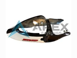 White Blue Black Red - Suzuki TL11000R (1998-2003) ABS Fairings — Style FE29 | Apex Fairings — view 4
