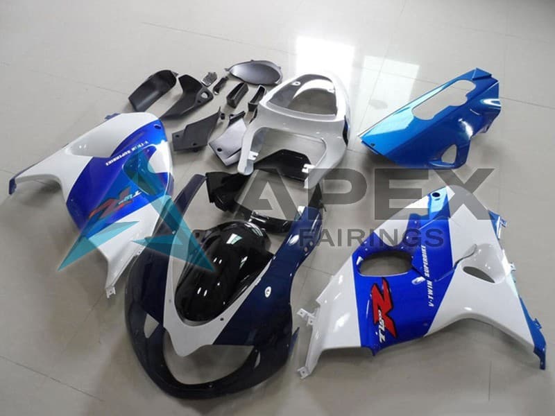 White Blue Black - Suzuki TL11000R (1998-2003) ABS Fairings — Style FE32 | Apex Fairings