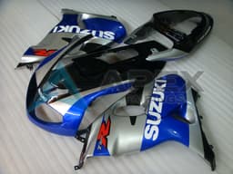 Gloss Blue & Black & Silver - Suzuki TL1000R (1998-2003) ABS Fairings | Apex Fairings — view 2