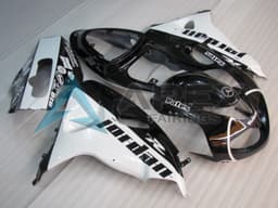 Gloss White & Black - Suzuki TL1000R (1998-2003) ABS Fairings — Style 12 | Apex Fairings — view 3