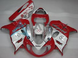 Gloss Red & White - Suzuki TL1000R (1998-2003) ABS Fairings | Apex Fairings — view 1