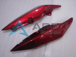 Red White Black - Yamaha FZ6R / XJ6 Diversion F (2009-2015) ABS Fairings | Apex Fairings — view 4