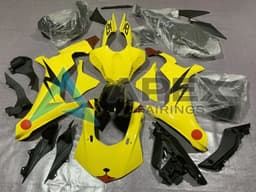 Yellow Red Pikachu - Yamaha R1 / YZF-R1 (2020-2026) ABS Fairings | Apex Fairings — view 1