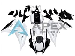 Glossy White - Yamaha R7 / YZF-R7 (2021-2025) ABS Fairings | Apex Fairings — view 1