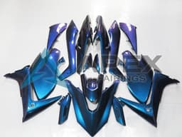 Gradient Dark Blue Purple - Yamaha TMAX 560 (2020-2021) ABS Fairings | Apex Fairings — view 1